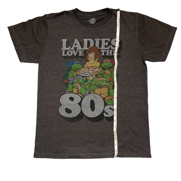 Nickelodeon Teenage Mutant Ninja Turtles Ladies Love the 80s Graphic Tee - Picture 3 of 5